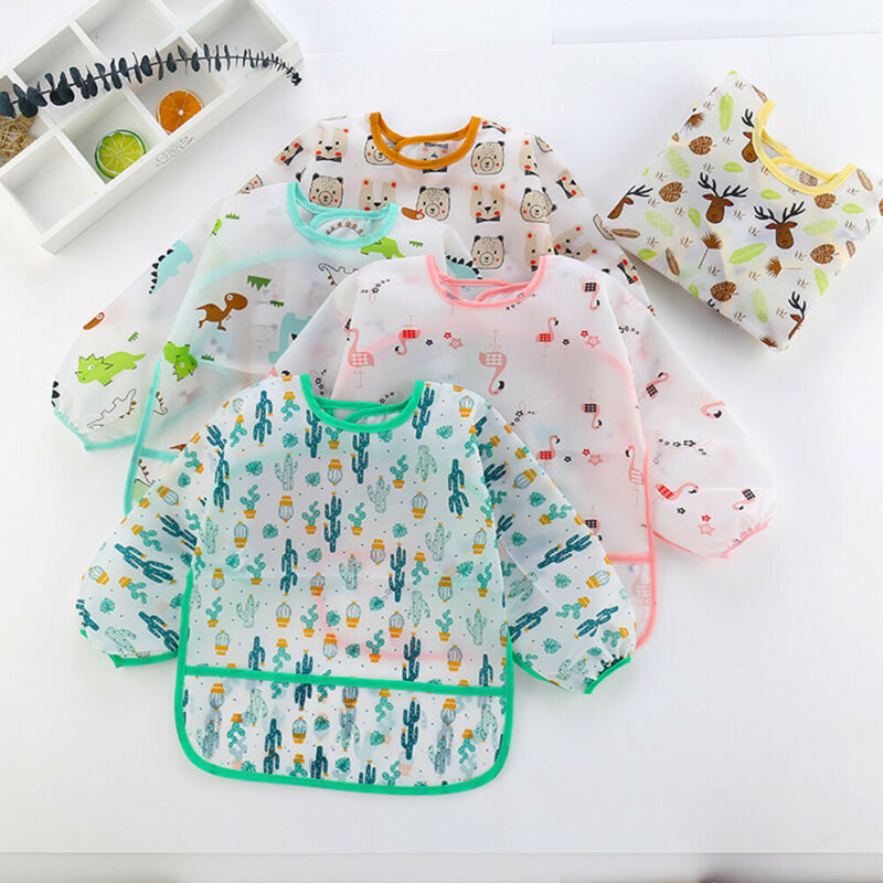Baby Food Apron - مريلة أطفال جديدة لطيفة للأطفال الصغار