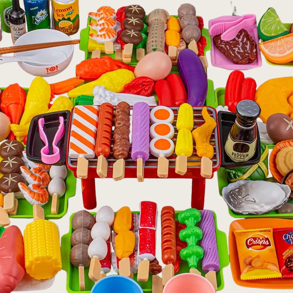 Baby Food Quantity - طفل اللباس ألعاب المطبخ شواء مجموعة