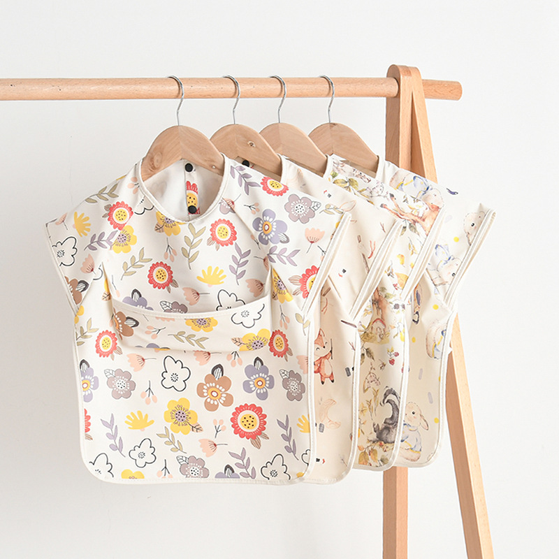Baby Food Apron - الوليد الطفل المرايل بلوزة مقاوم للماء