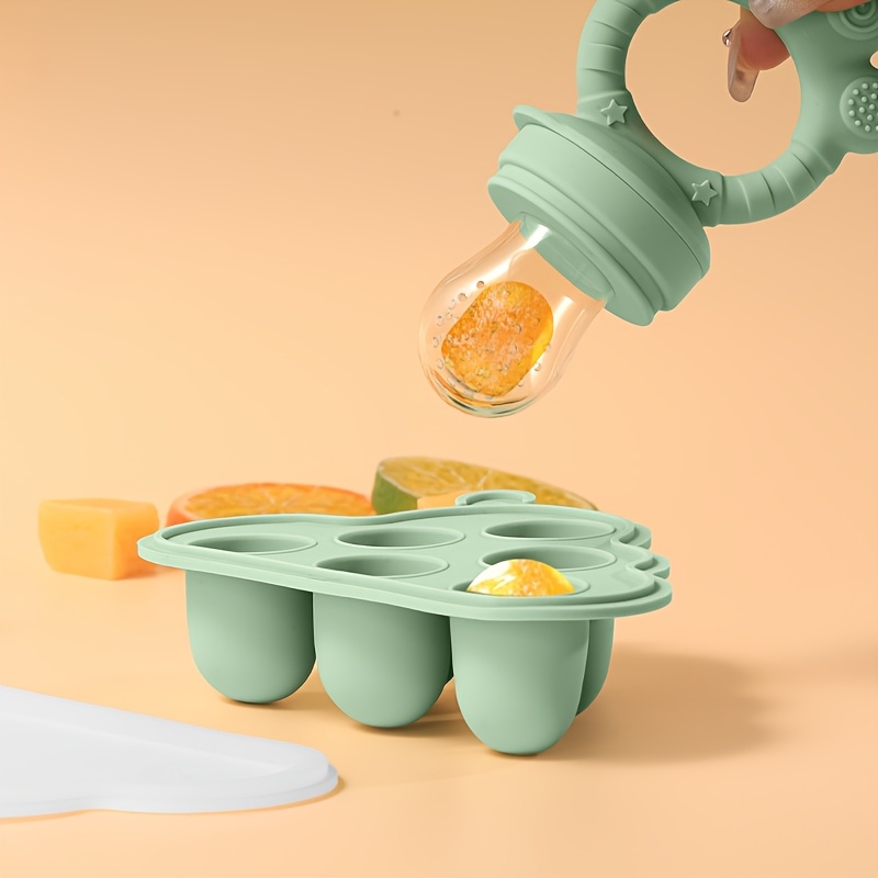 2 قطعة/1 قطعة قالب فريزر خضروا - مراجعة Baby Food Chart وسعره
