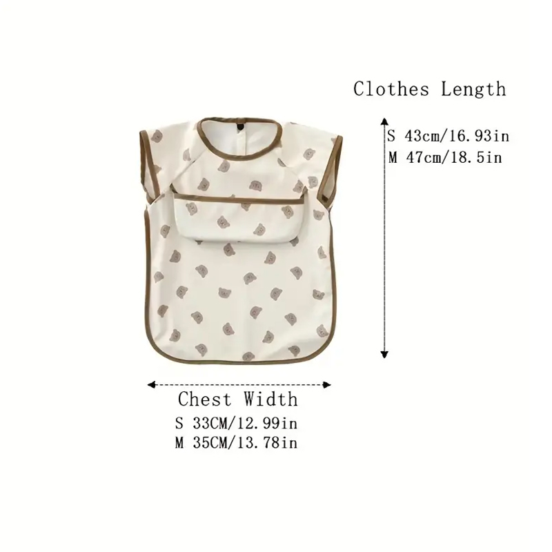 مريلة تغذية للأطفال بدون أكمام - مراجعة Baby Food Apron وسعره