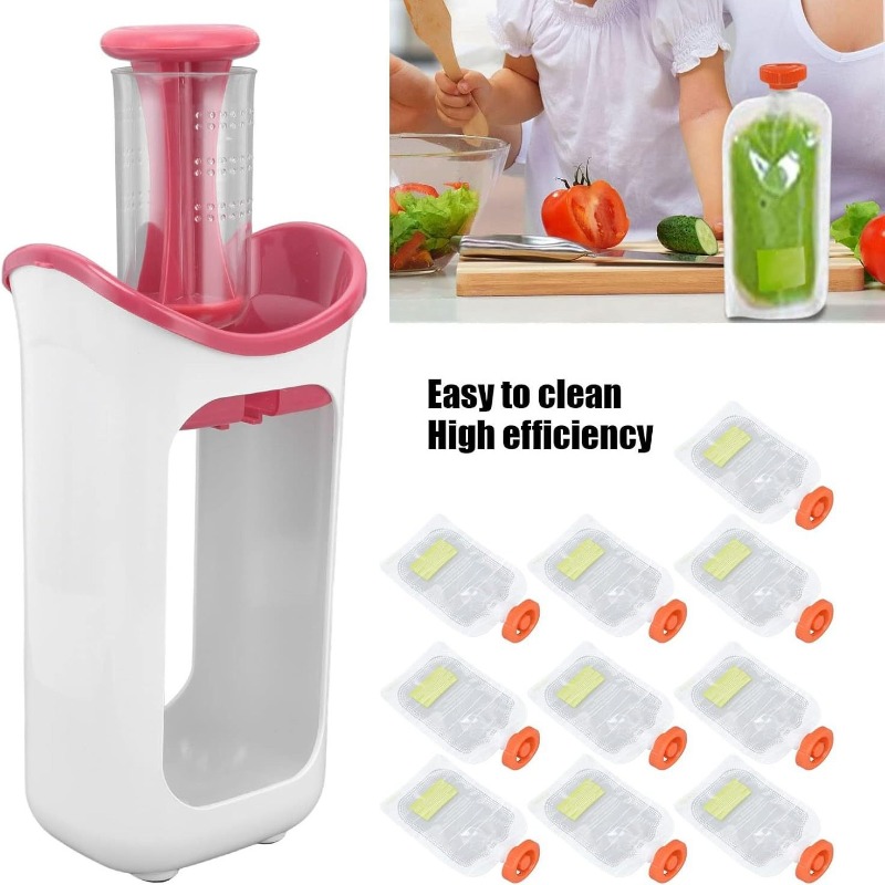 محطة ضغط أغذية الأطفال مع 10 ق - مراجعة Baby Food Packaging وسعره