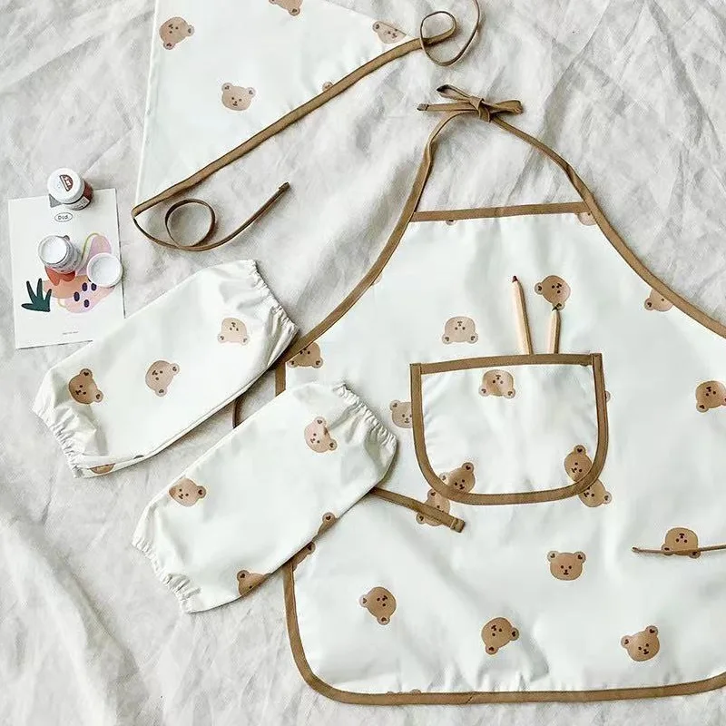 لطيف الكرتون الأطفال المئزر ال - مراجعة Baby Food Apron وسعره