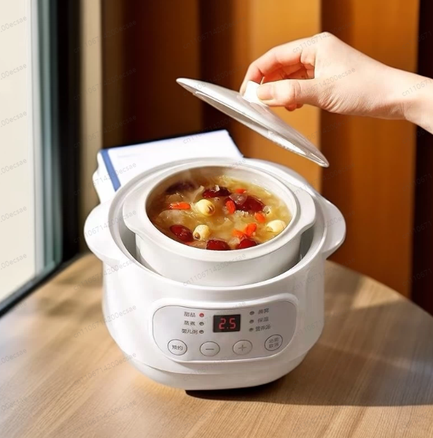 قدر كهربائي لطهي عصيدة الأطفال - مراجعة Baby Food Maker Baby Safe وسعره