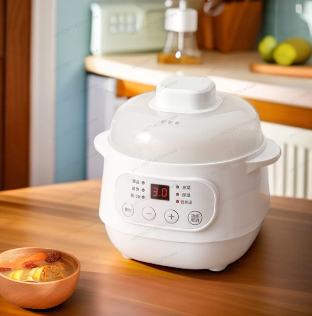 قدر كهربائي لطهي عصيدة الأطفال - مراجعة Baby Food Maker Baby Safe وسعره