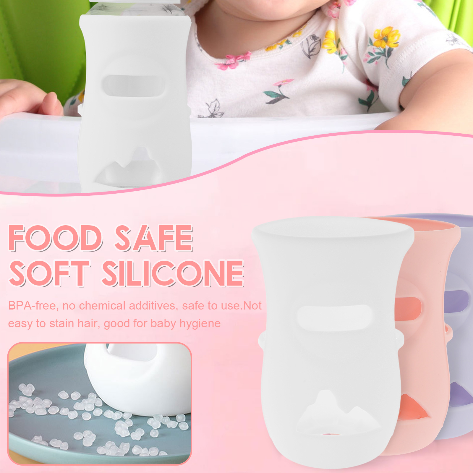 غطاء زجاجة أطفال من السيليكون  - مراجعة Baby Food Packaging وسعره