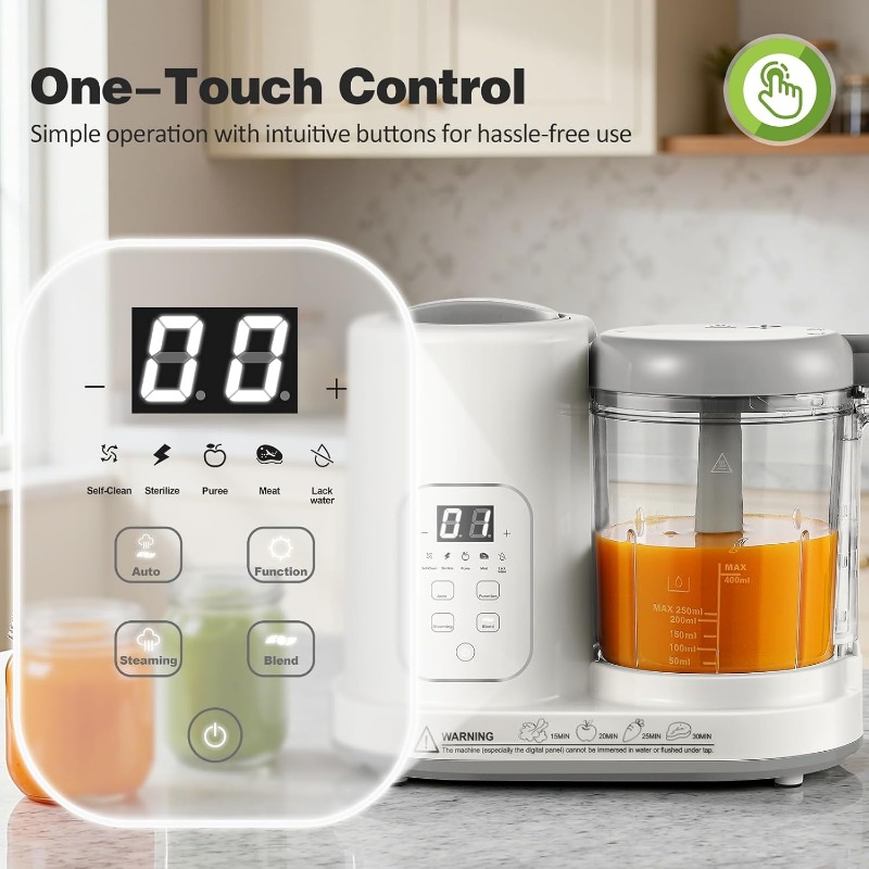 جهاز تحضير طعام الأطفال 4 في 1 - مراجعة Baby Food Quantity وسعره