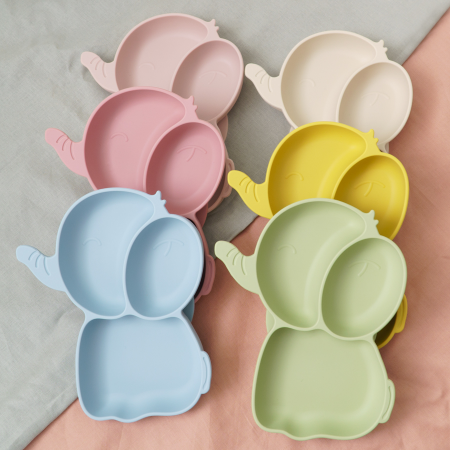 1 قطعة أطباق الطعام سيليكون ال - مراجعة Baby Food Chart وسعره