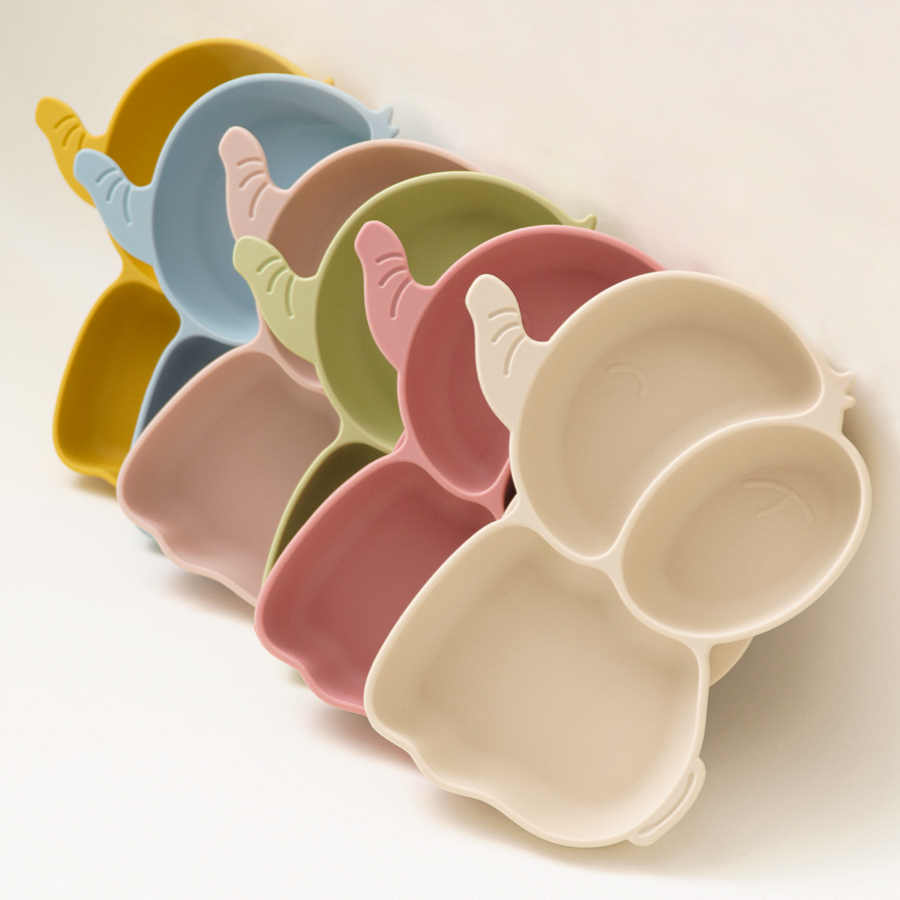 1 قطعة أطباق الطعام سيليكون ال - مراجعة Baby Food Chart وسعره