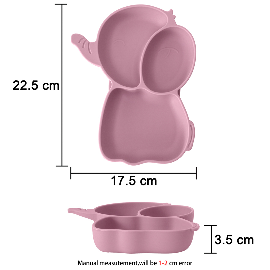 1 قطعة أطباق الطعام سيليكون ال - مراجعة Baby Food Chart وسعره