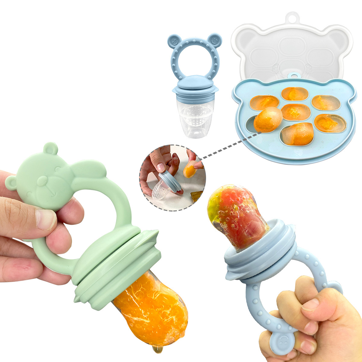 مغذي فواكه للأطفال من السيليكو - مراجعة Baby Food Maker Baby Safe وسعره