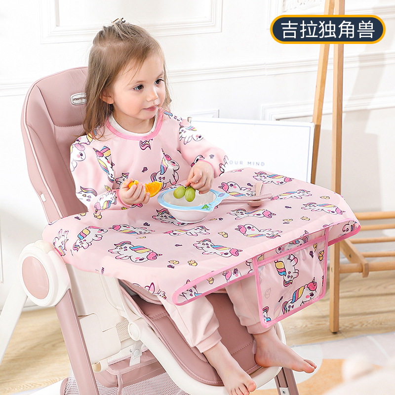 منشفة اللعاب المقاومة للماء لح - مراجعة Baby Food Apron وسعره