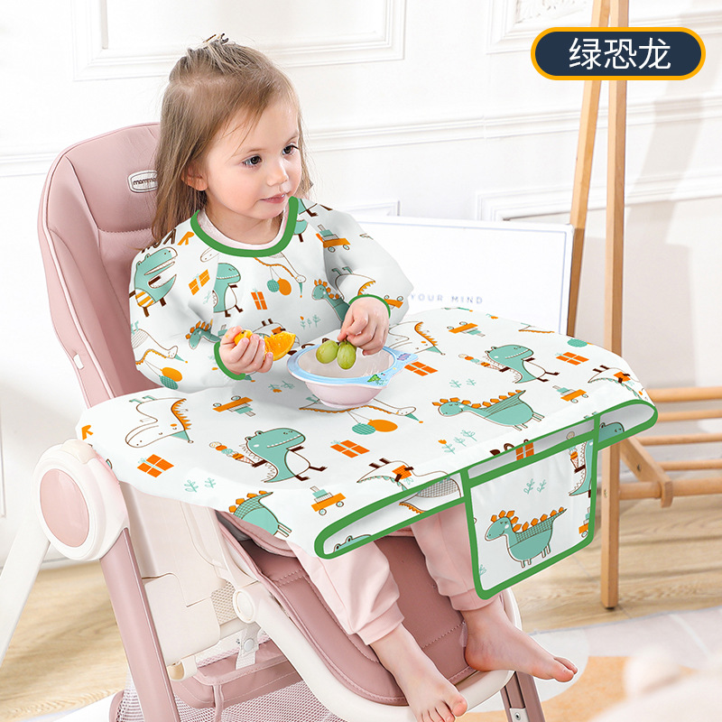 منشفة اللعاب المقاومة للماء لح - مراجعة Baby Food Apron وسعره