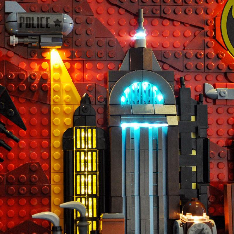 مجموعة إضاءة LED LYBMTWF متواف - مراجعة Lego Set City وسعره