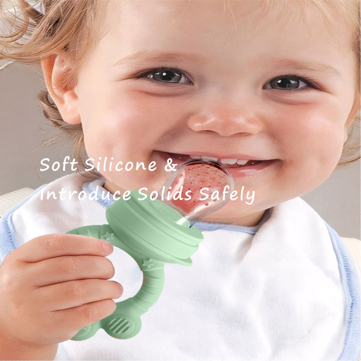 مغذي طعام الأطفال بالفواكه وصي - مراجعة Baby Food Chart وسعره